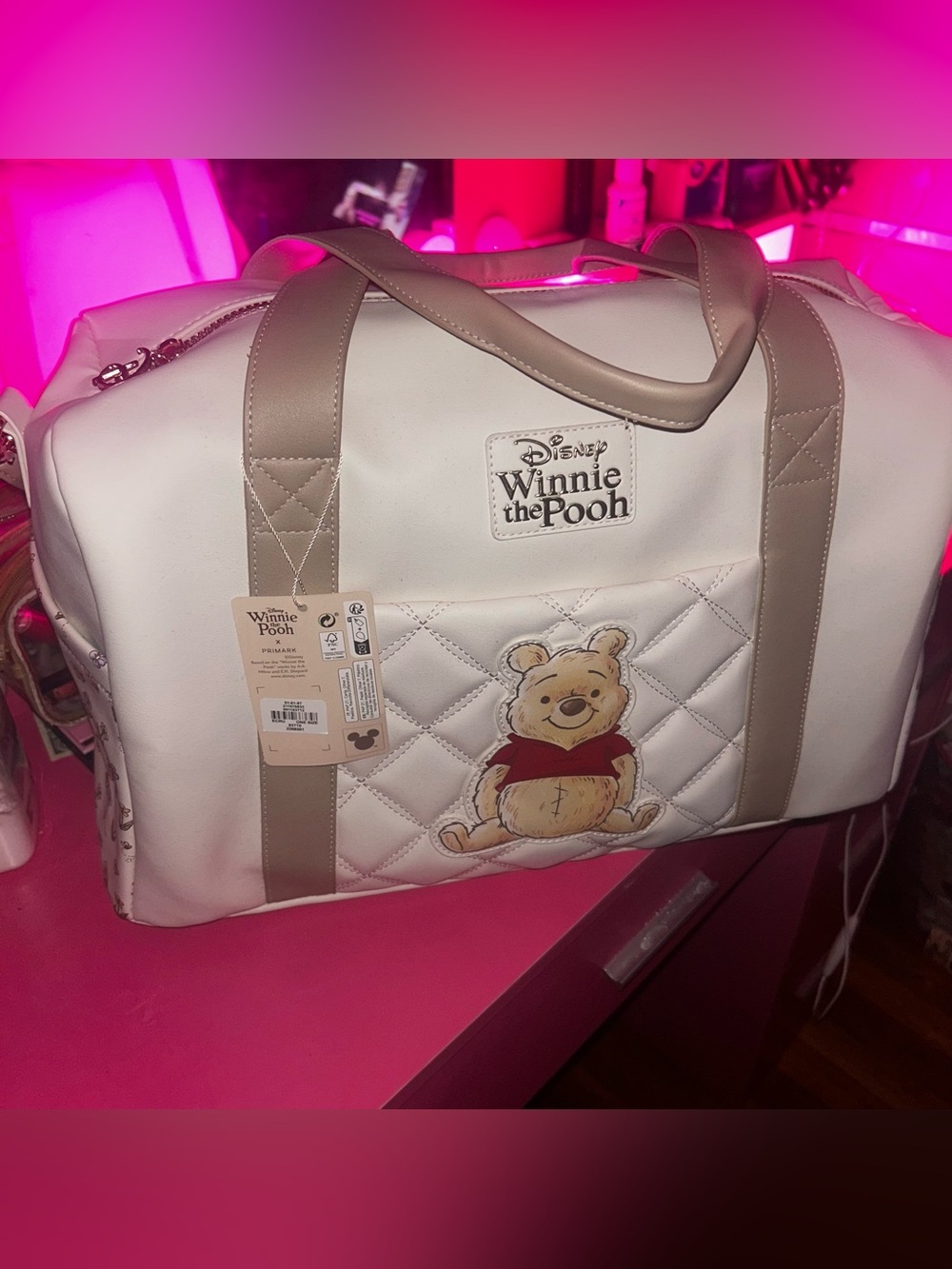 Disney Winnie the Pooh Weekender Overnight travel  Bag